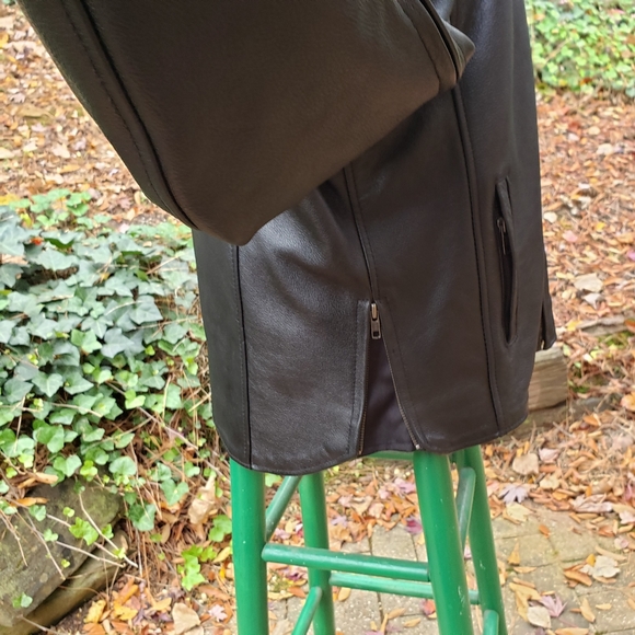 First Classics Leather Motorcycle Jacket w/ Insulated Zip Out Liner Mens Medium - Picture 5 of 13